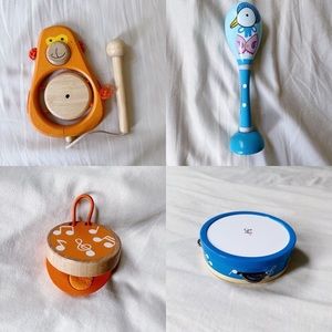 Baby toodler wooden music instruments toys